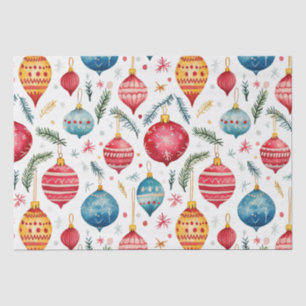 Papier Mousseline Ornements de Noël Whimsical Vintages