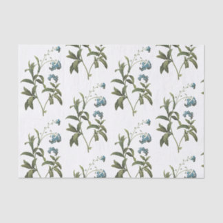 Papier Mousseline Oubliez-moi-pas Motif de fleurs