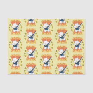 Papier Mousseline Ours de glace - Rock Star