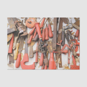 Papier Mousseline Outils Outil Russe antique Red Man