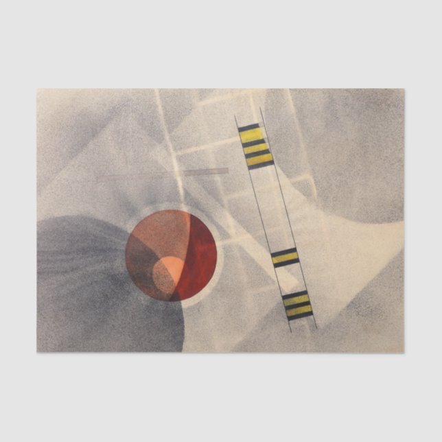 Papier Mousseline P 20, 1925-1928 par Laszlo Moholy-Nagy (Recto)