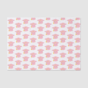 Papier Mousseline Pac de graduation rose avec cadeau Arrière - plan