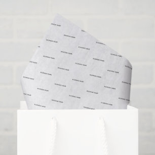 Papier Mousseline Packages personnalisés de marque professionnelle