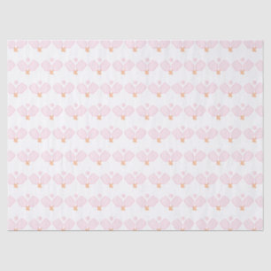 Papier Mousseline Pagaie rose