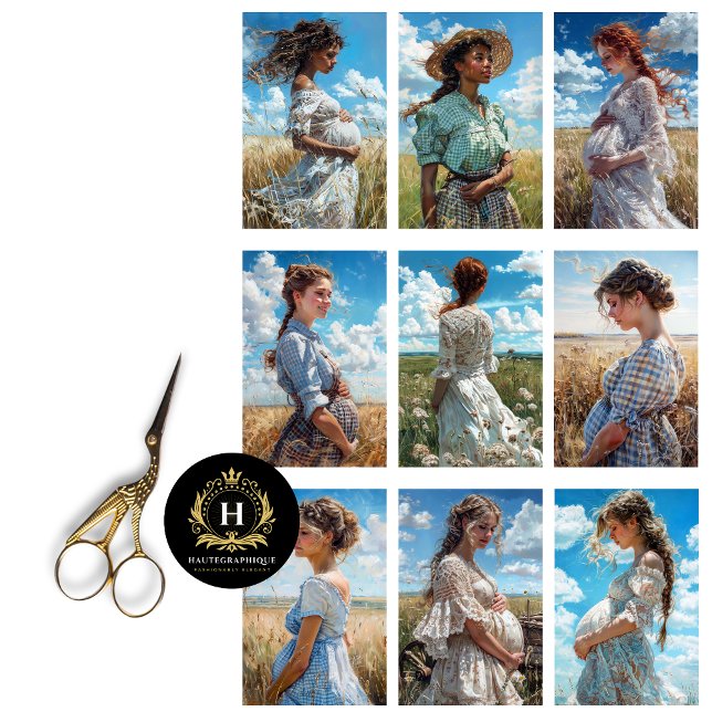 Papier Mousseline Page de découpage de l'ensemble de la maternité de (Créateur téléchargé)