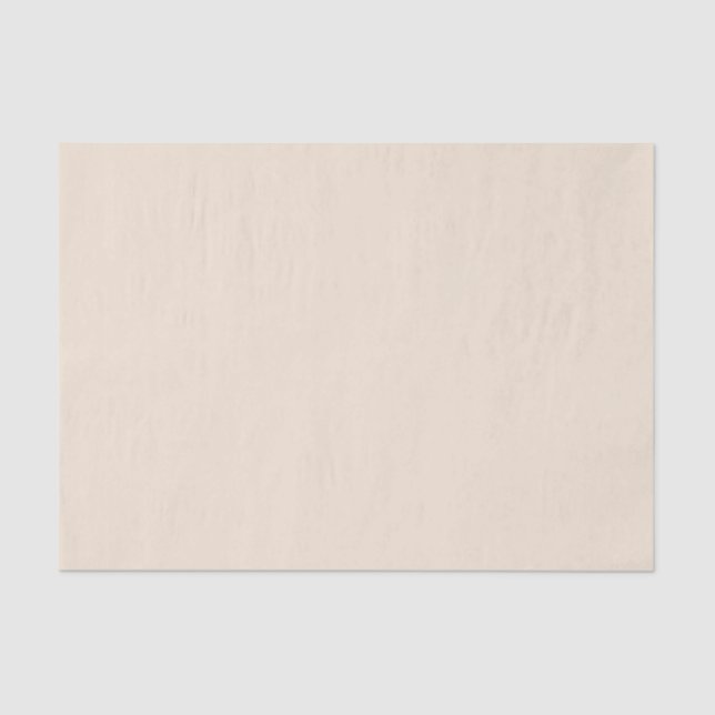 Papier Mousseline Paille Beige Solide Couleur Tissu Papier (Recto)