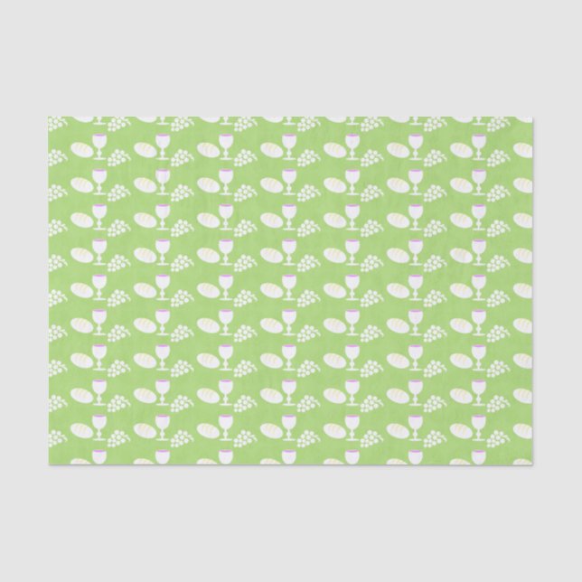 Papier Mousseline Pain de communion de vie (Recto)