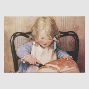 Papier Mousseline Pain frais par Jessie Willcox Smith