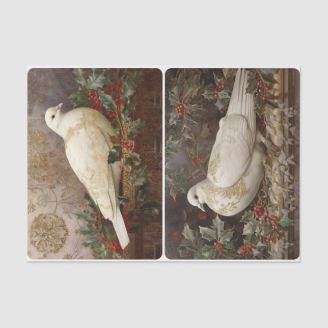 Papier Mousseline Paix sur terre (Recto)