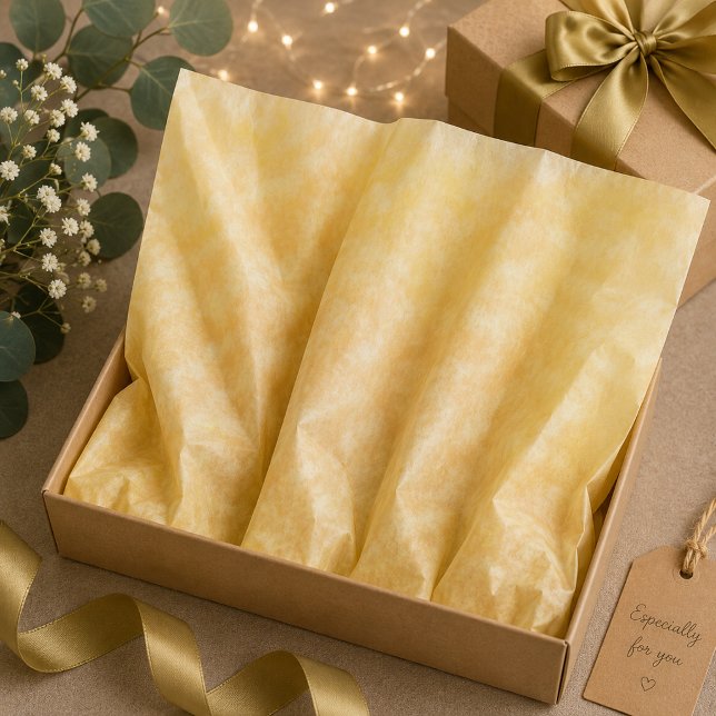 Papier Mousseline Pâle murmure de soleil (Créateur téléchargé)