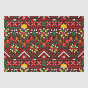 Papier Mousseline Palestine Tatreez Broderie traditionnelle
