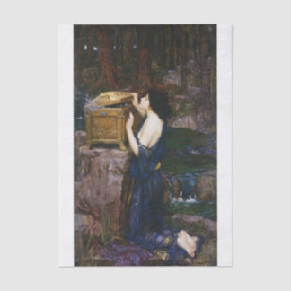 Papier Mousseline Pandora, by John William Waterhouse Decoupage