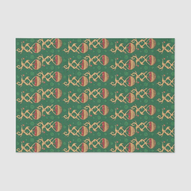 Papier Mousseline Paniers pomme IV (Recto)