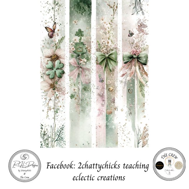 Papier Mousseline Panneaux coordonnés de découpage de la Saint-Patri (Créateur téléchargé)