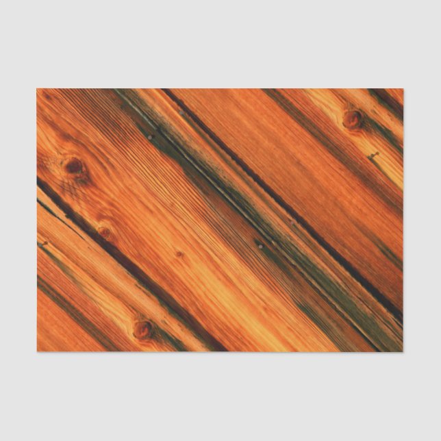 Papier Mousseline panneaux rustiques de pin (Recto)