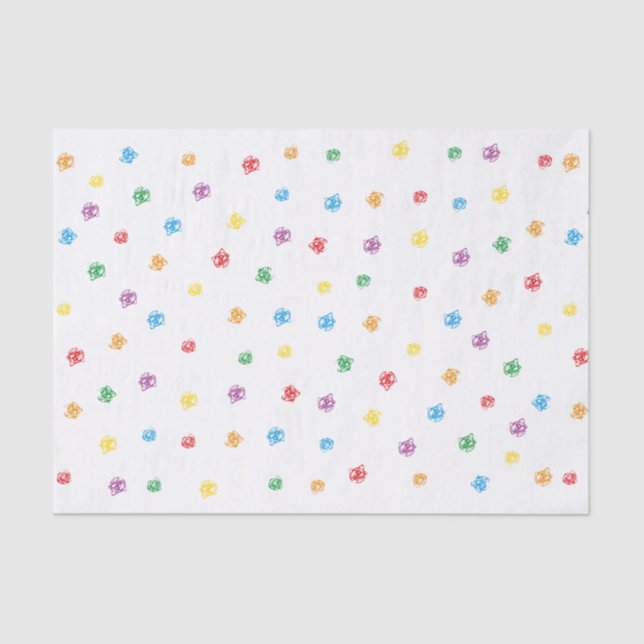 Papier Mousseline Papel de seda crayon (Recto)