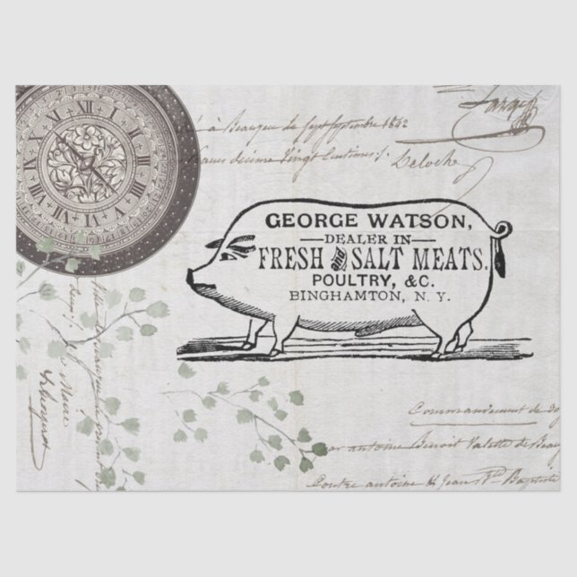 Papier Mousseline Papier (Recto)