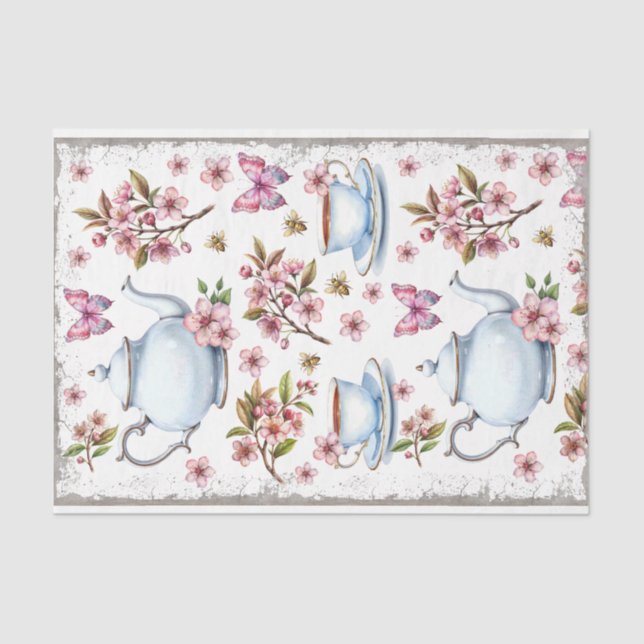 Papier Mousseline Papier (Recto)