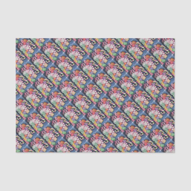 Papier Mousseline Papier à papier pour bonbons de Noël (Recto)