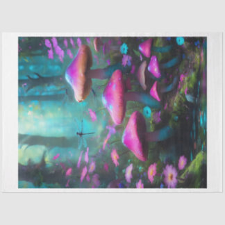 Papier Mousseline Papier à papier pour tissus de la forêt de champig