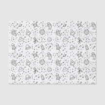 Papier à thème spatial