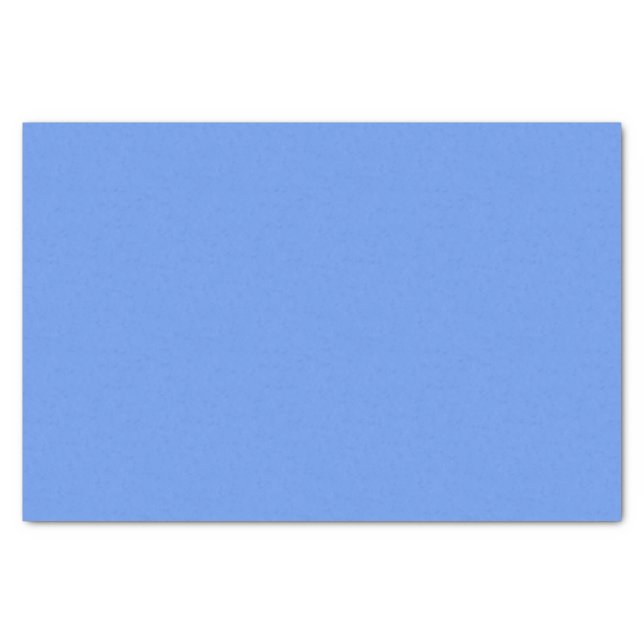 Papier Mousseline Papier à tôle bleu de Cornflower (Devant)