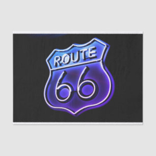 Papier Mousseline Papier cadeau Route 66