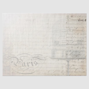 Papier Mousseline Papier de compagnon de Decoupage d'éphémères de