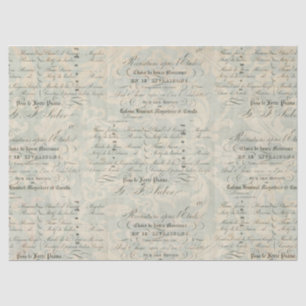 Papier Mousseline Papier de compagnon de Decoupage d'éphémères de