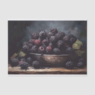 Papier Mousseline Papier de découpage Blackberry 1