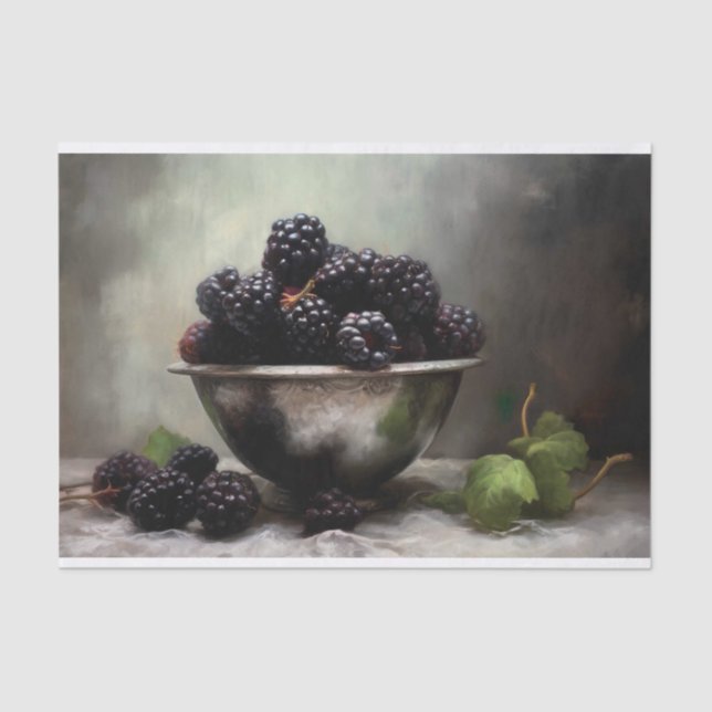 Papier Mousseline Papier de découpage Blackberry 2 (Recto)