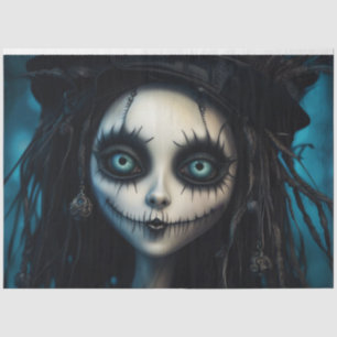 Papier Mousseline Papier de découpage de la poupée Voodoe déplaisant