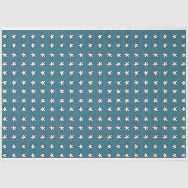 Papier Mousseline Papier de découpage de meubles patriotiques (Recto)