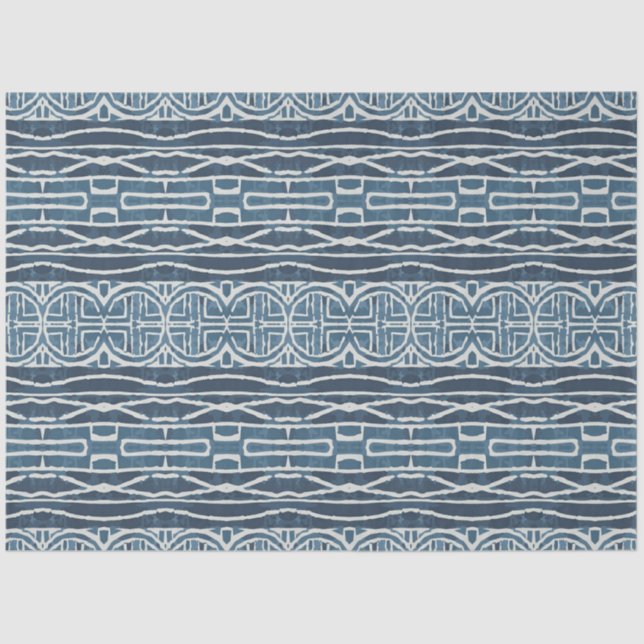 Papier Mousseline Papier de découpage de meubles textiles africains (Recto)