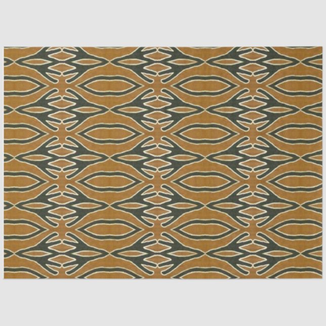 Papier Mousseline Papier de découpage de meubles textiles africains (Recto)