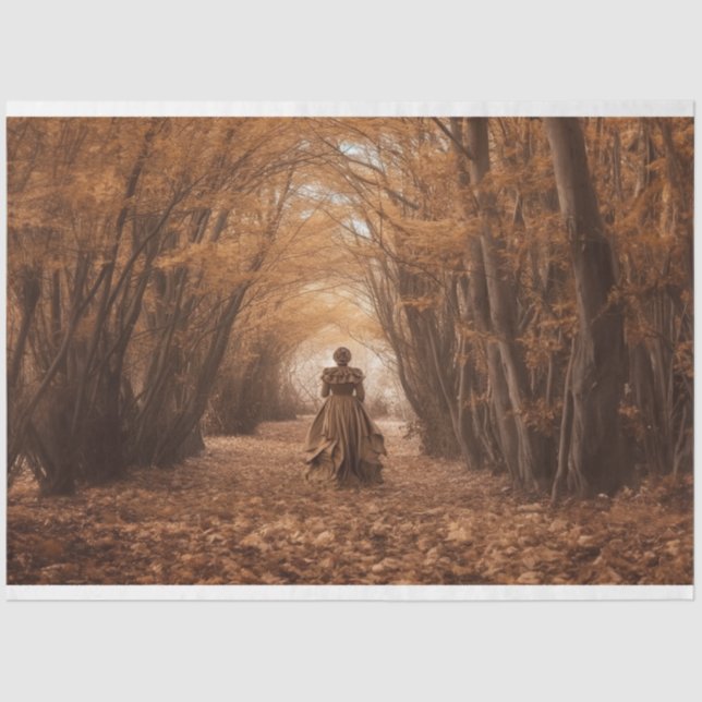 Papier Mousseline Papier de découpage, Enveloppement - Whispers of t (Recto)