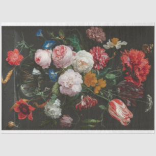 Papier Mousseline Papier de découpage floral d'art fin