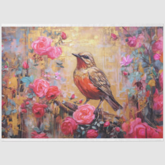 Papier Mousseline Papier de découpage - Intricités botaniques 2