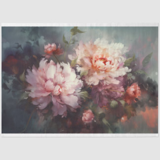 Papier Mousseline Papier de découpage, Le langage des fleurs 2