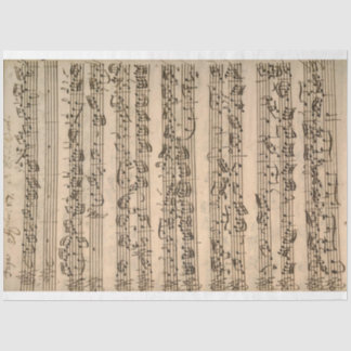 Papier Mousseline Papier de découpage musicale Quatuor à cordes