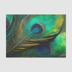 Papier Mousseline Papier de découpage PEACOCK