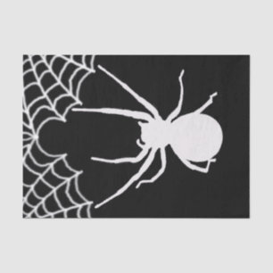 Papier Mousseline Papier de fond blanc Spider