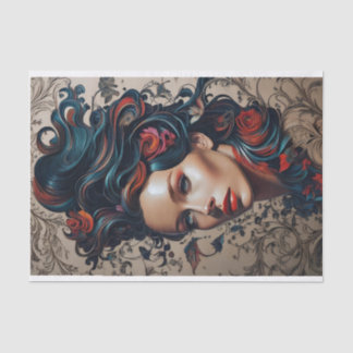 Papier Mousseline Papier de fond de découpage pour femmes modernes e