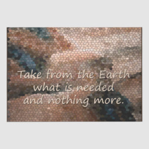 Papier Mousseline Papier de papier à papier pour la Terre des Amérin