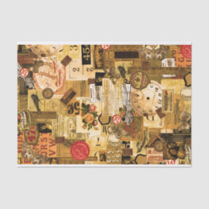 Papier Mousseline Papier de papier de collection d'objets d'art Ephe