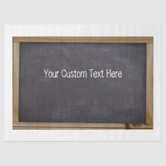 Papier Mousseline Papier de papier de découpage de tableau noir (Recto)