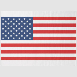 Papier Mousseline Papier de papier de découpage du drapeau des États