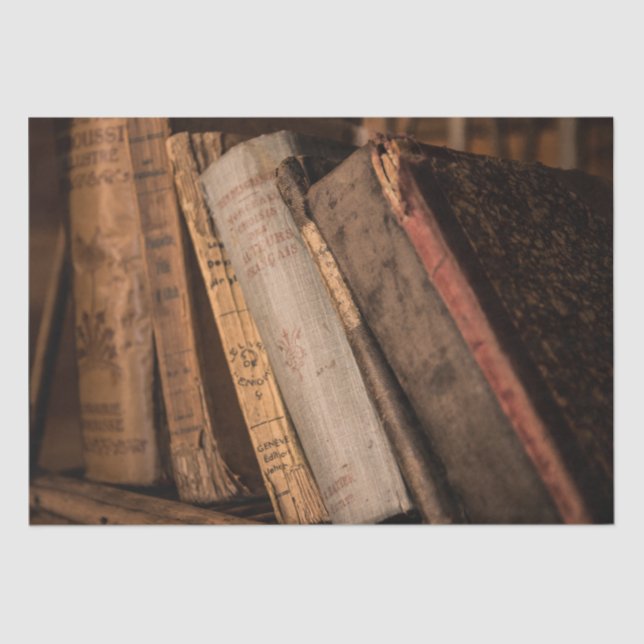 Papier Mousseline Papier de papier de découpage vintage (Recto)