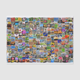 Papier Mousseline papier de papier de papier de carte de voyage