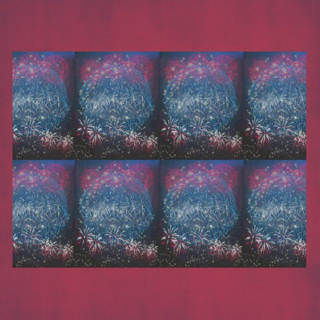 Papier Mousseline Papier de papier de papier de décolpage rouge blan (Créateur téléchargé)